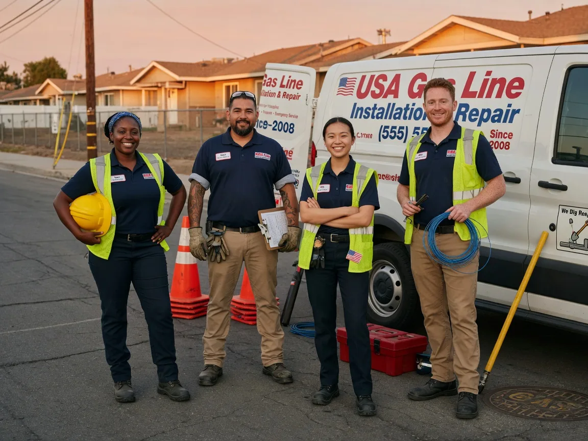Gas Line Installation company in Irving, IL